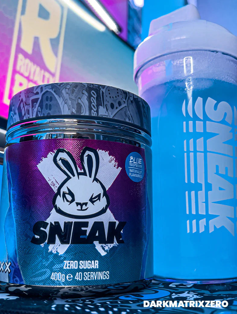 Sneak energy prework out- Blue Raspberry