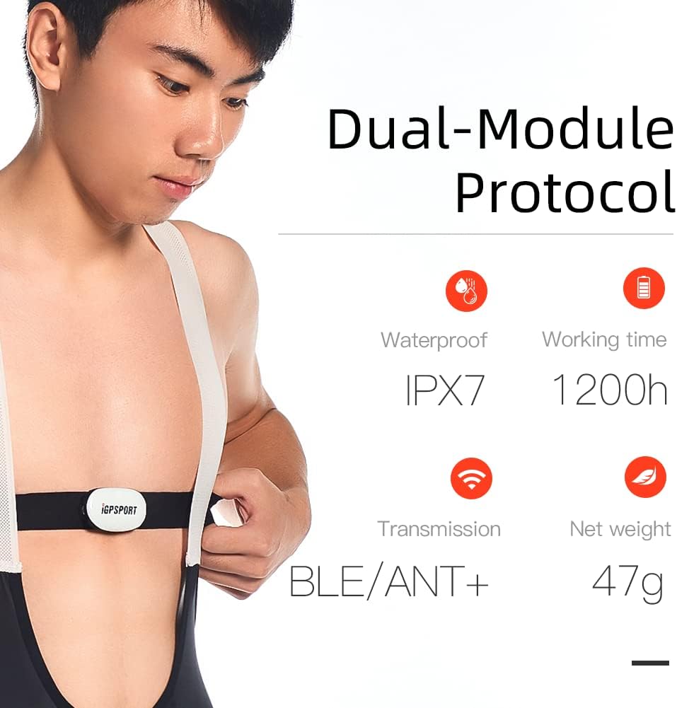 Heart Rate transmitter and chest strap