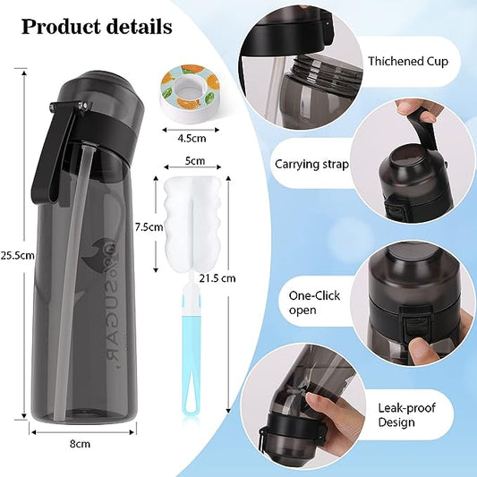 Black Scented pod water bottle