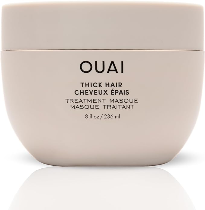 OUAI Treatment Masque, Thick Hair. Repair and Restore Hair with the Deeply Moisturizing Hair Masque. Leave Hair Feeling Soft, Smooth and Strong. Free from Parabens and Phthalates