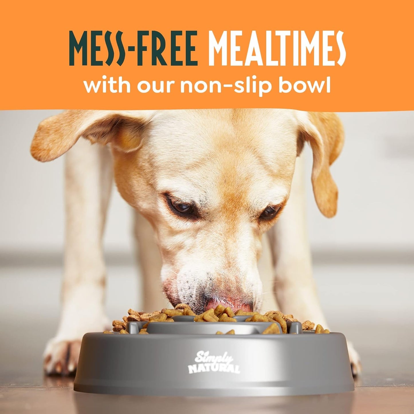 Slow Feeder Dog Bowl Large, 21cm Dog Food Bowl, Anti-Gulp, Anti-Overeating Dog and Cat Slow Feeder Bowl, Dog Bowls to Slow Down Eating, Puppy Slow Feeding Dog Bowl, Maze Bowl