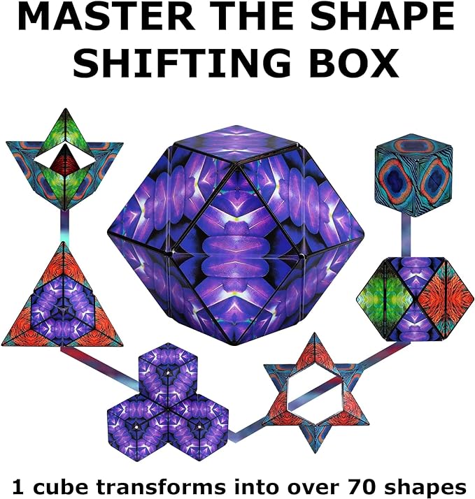 SHASHIBO Shape Shifting Box - Award-Winning, Patented Sensory Cube