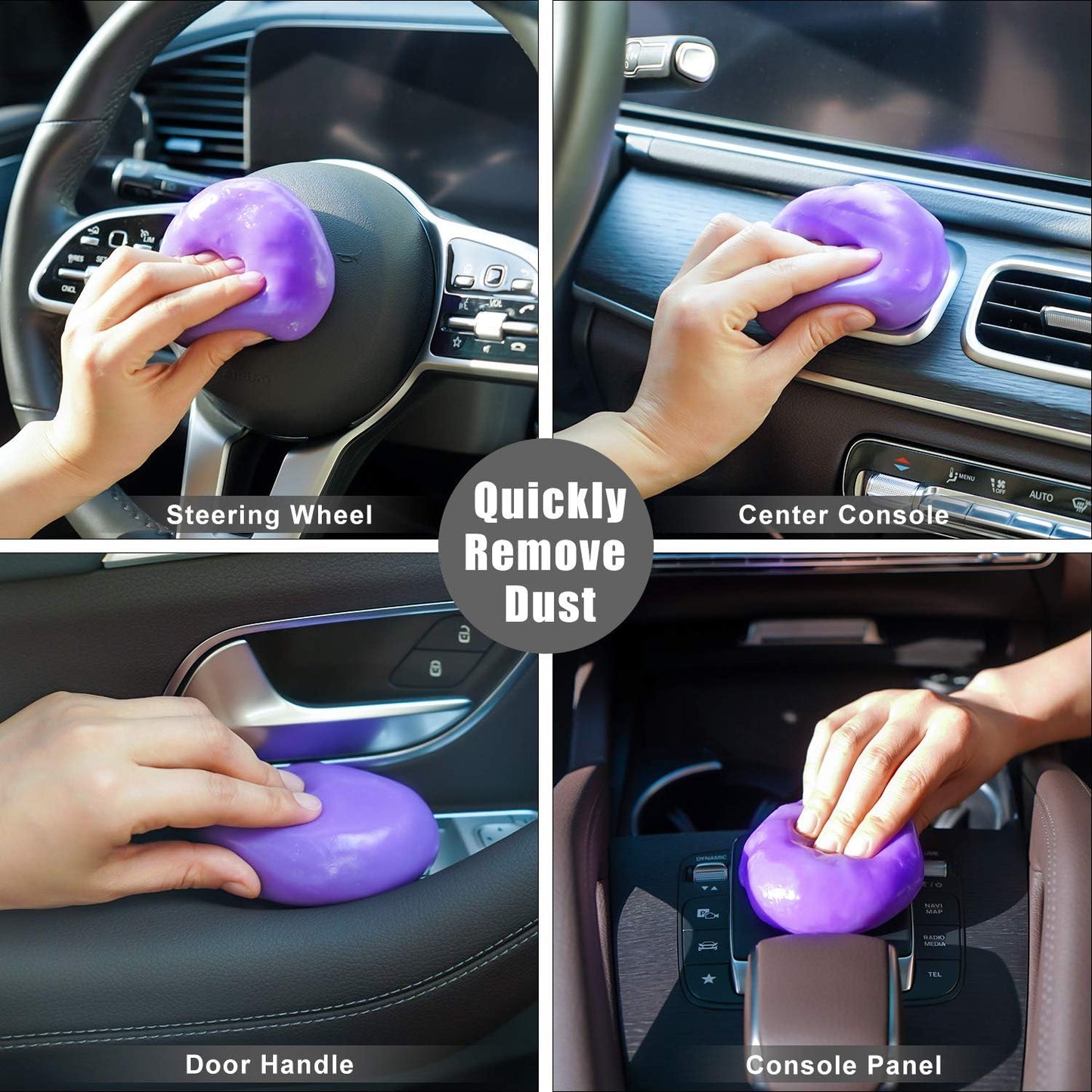 Cleaning Gel for Car Cleaning putty Dust Cleaner Gel Car Slime Cleaner Auto Detailing Putty Car Interior