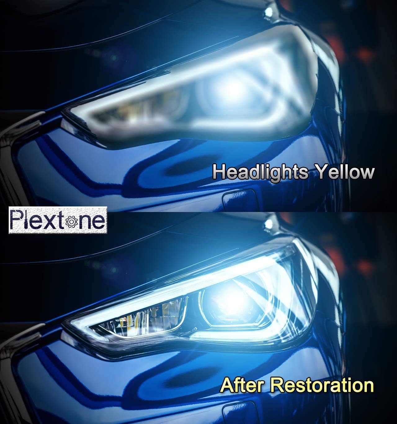 Headlight Restoration Kit Easy to Restore Dull Faded and Discoloured Headlights and taillight