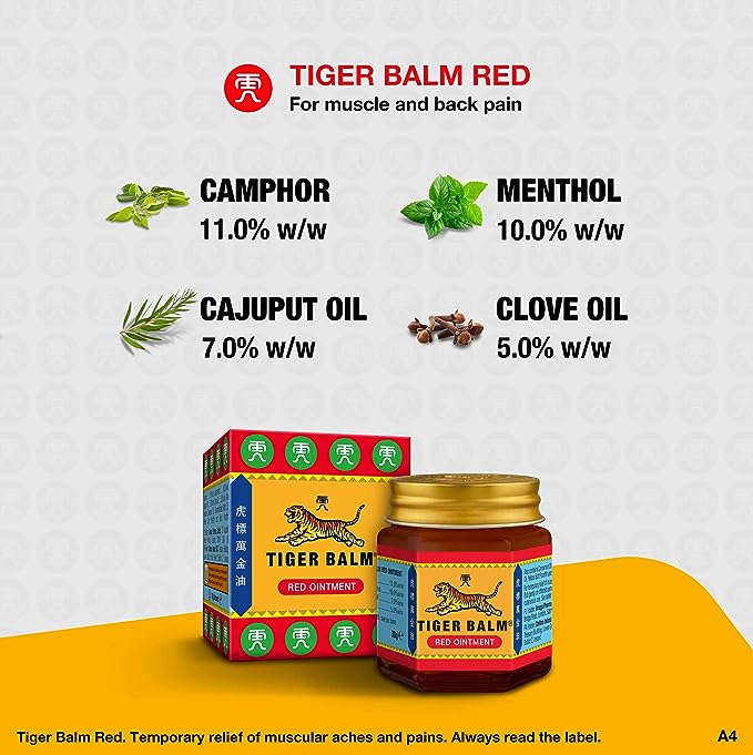 Tiger Balm Red Ointment 30g