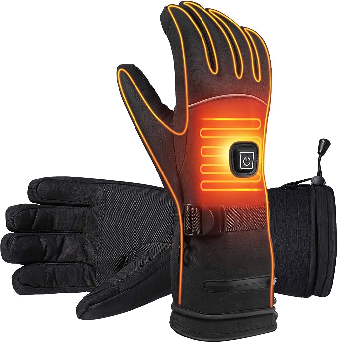 chargeable heated gloves